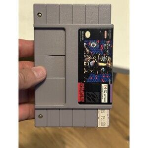 The Lawnmower Man (Super Nintendo, 1993) - Authentic  Good Condition